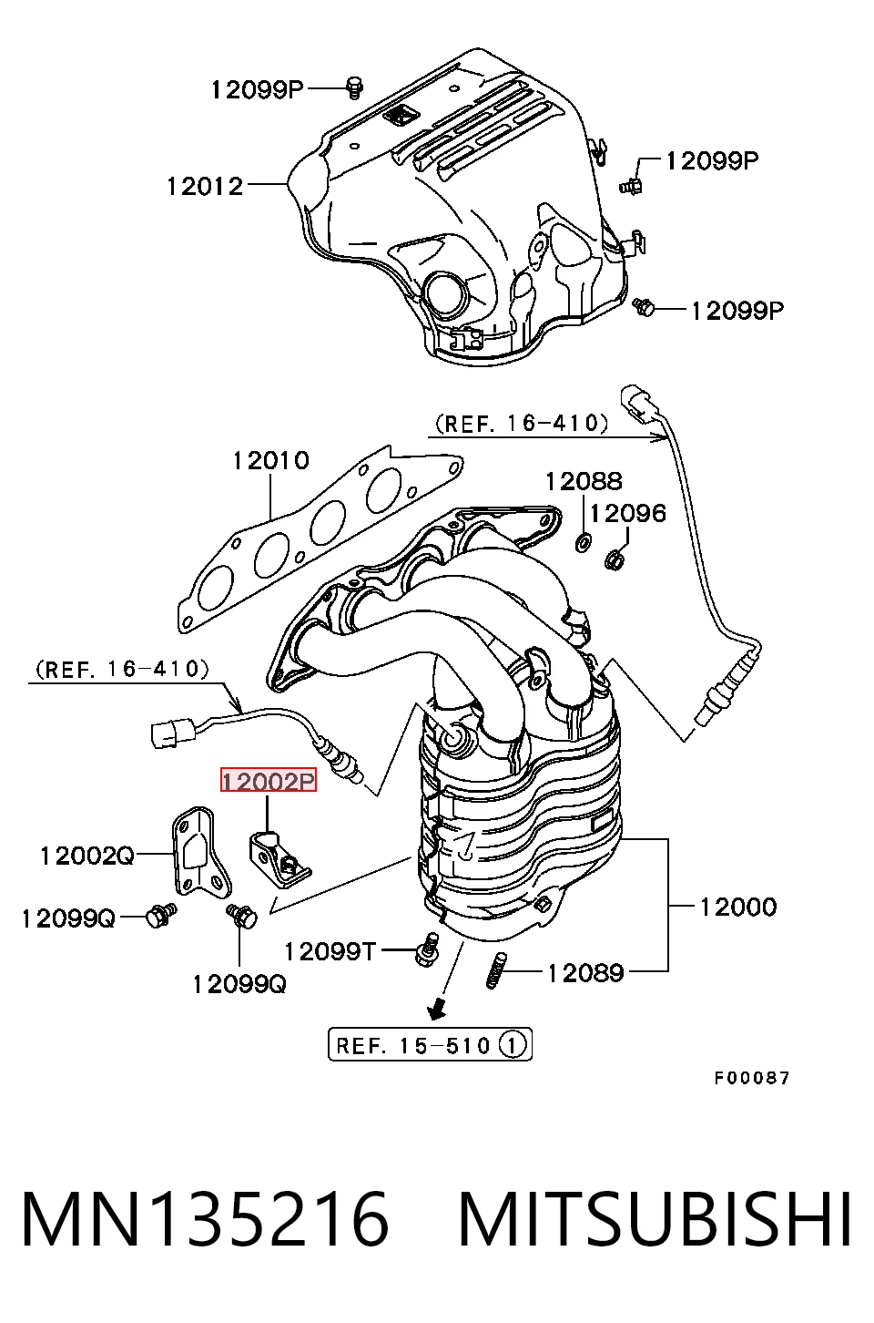 MN135216 Mitsubishi
