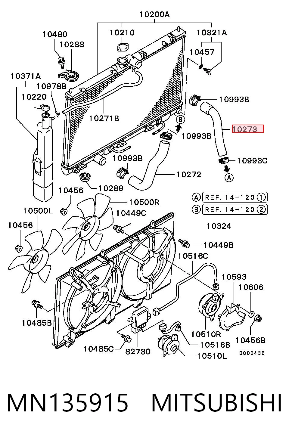 MN135915 Mitsubishi