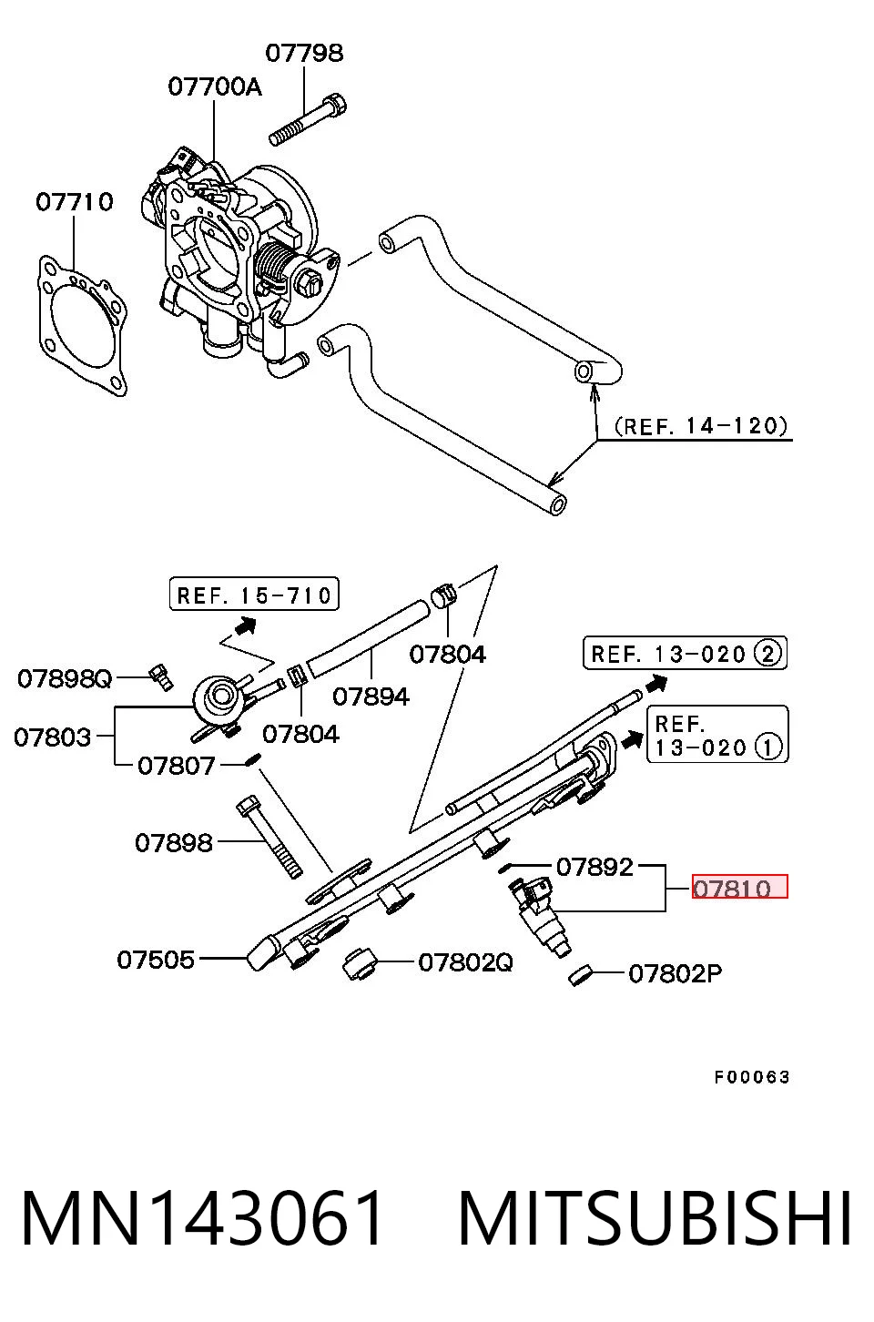 MN143061 Mitsubishi