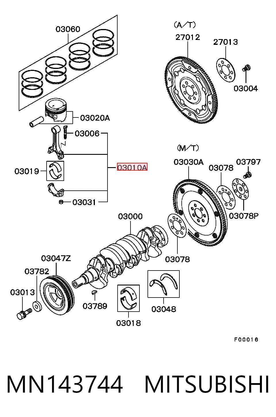 MN143744 Mitsubishi