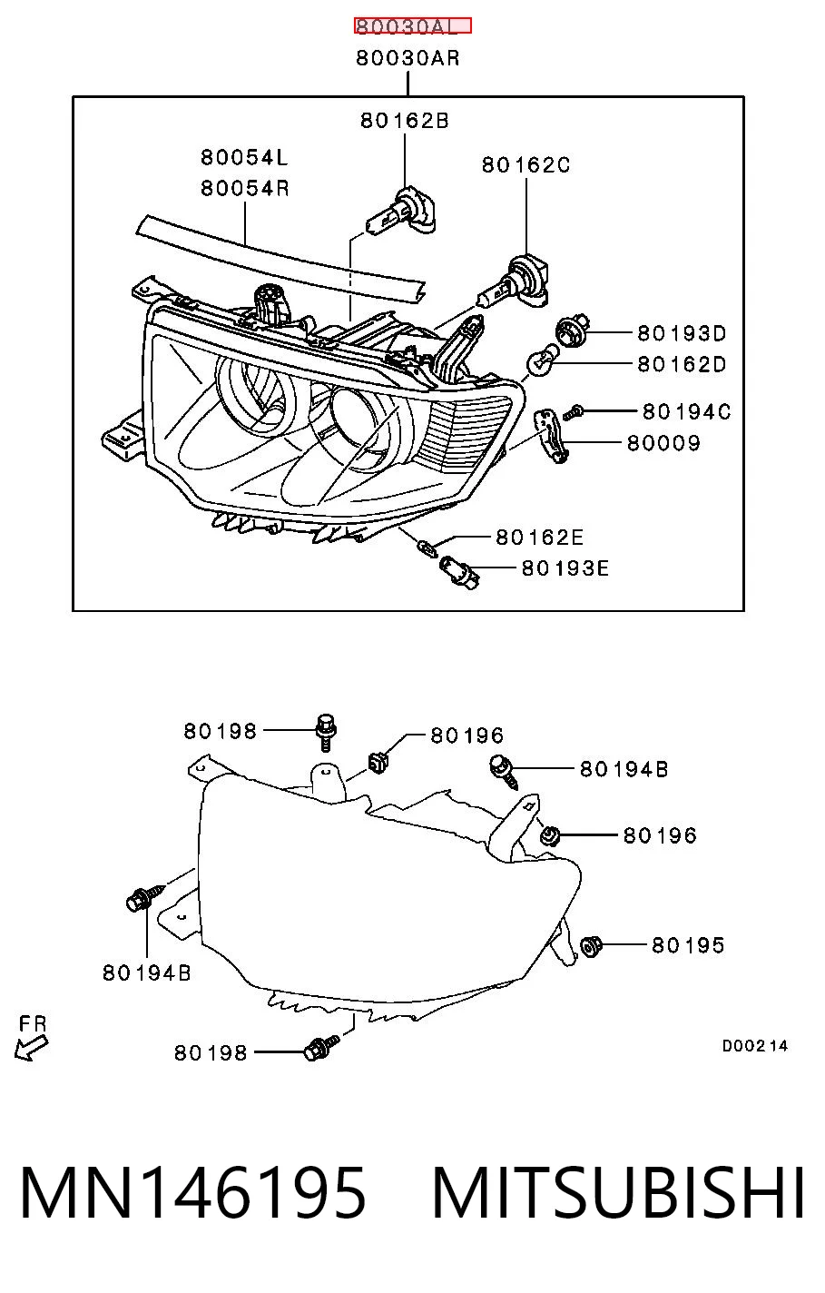 MN146195 Mitsubishi