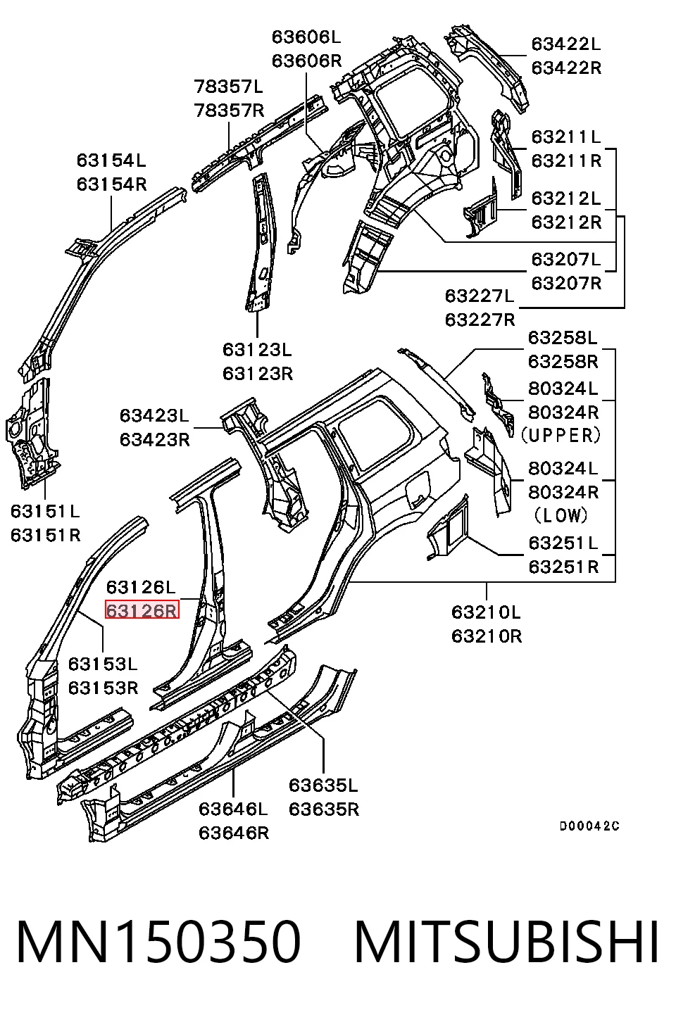 MN150350 Mitsubishi