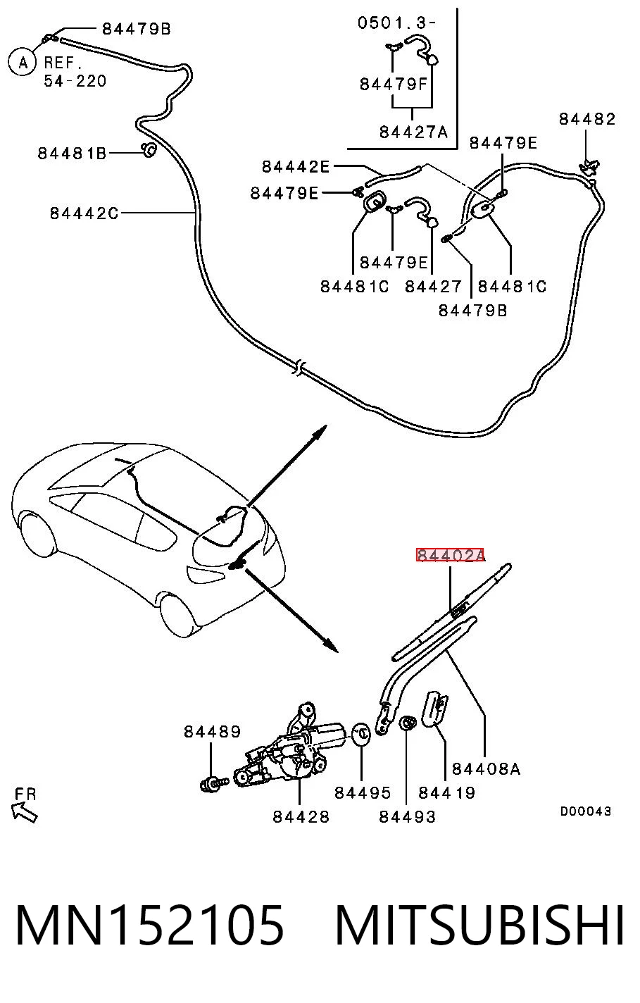 MN152105 Mitsubishi