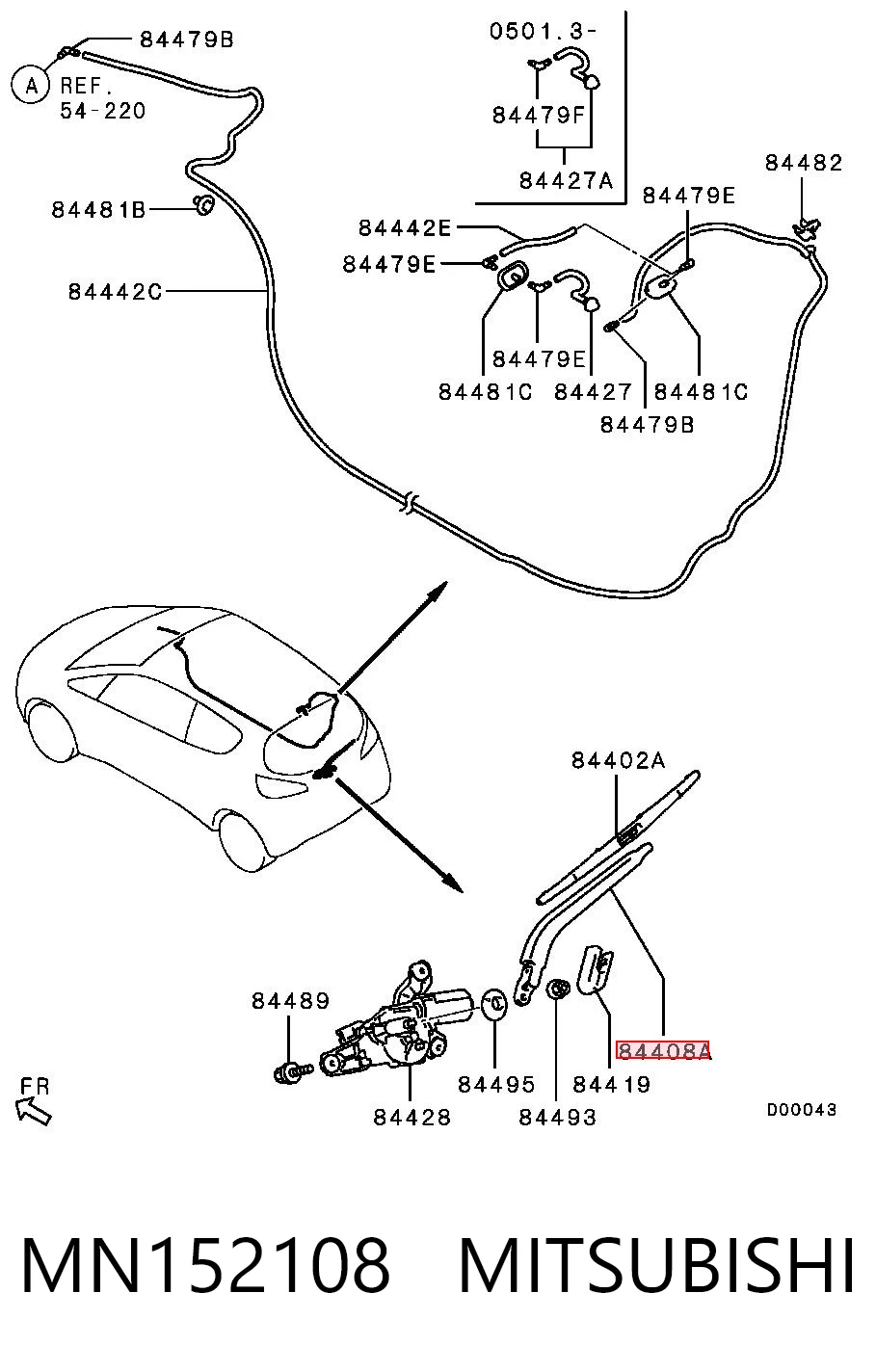 MN152108 Mitsubishi