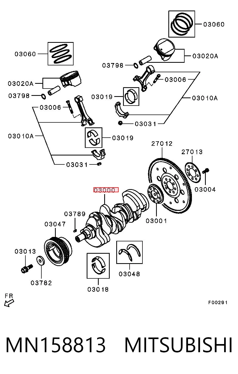 MN158813 Mitsubishi