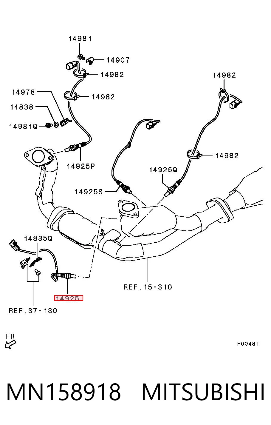 Compre 36532RADL12 Toyota Sonda lambda, sensor de oxigênio depois de catalisador