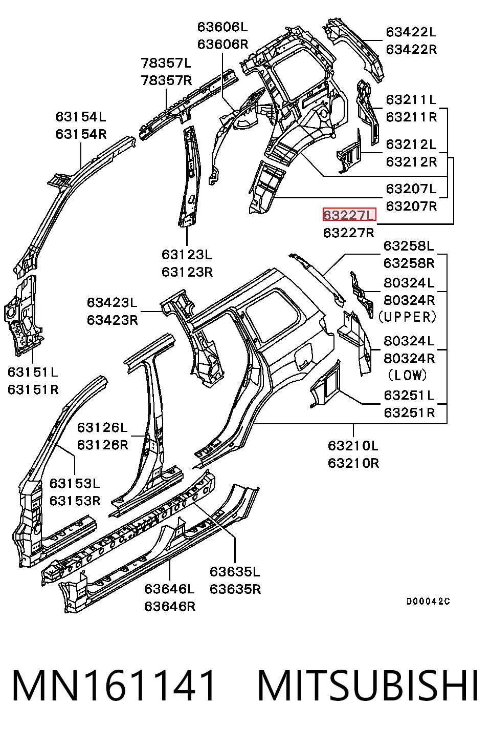 MN161141 Mitsubishi