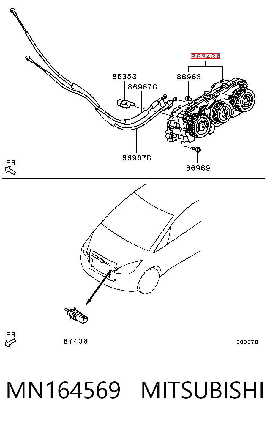 MN164569 Mitsubishi