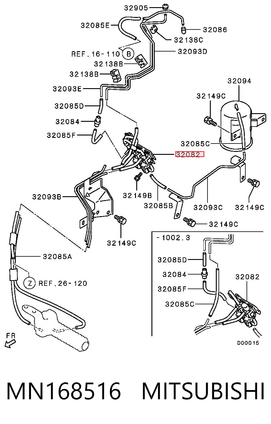 MN168516 Mitsubishi