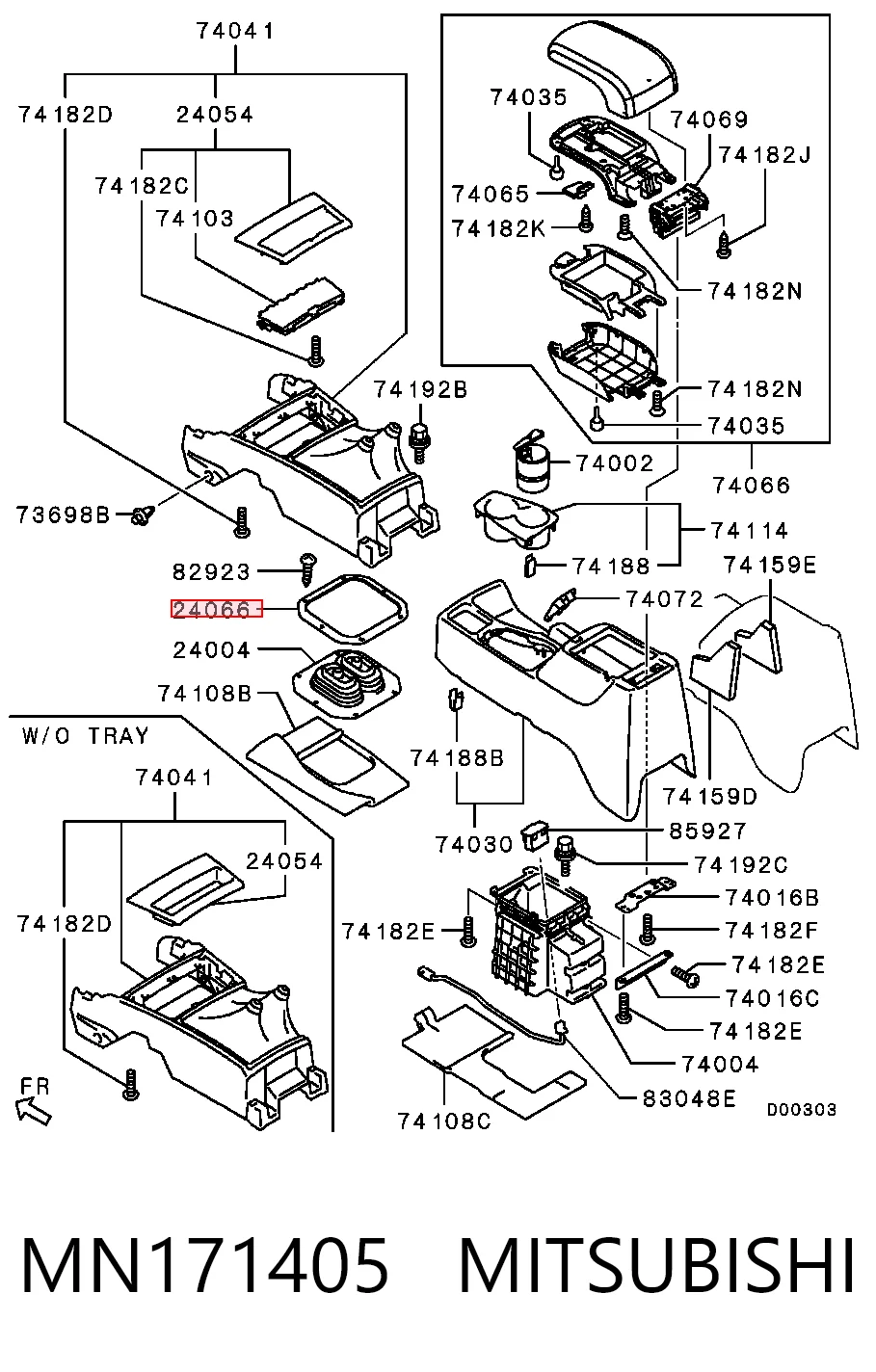 MN171405 Mitsubishi