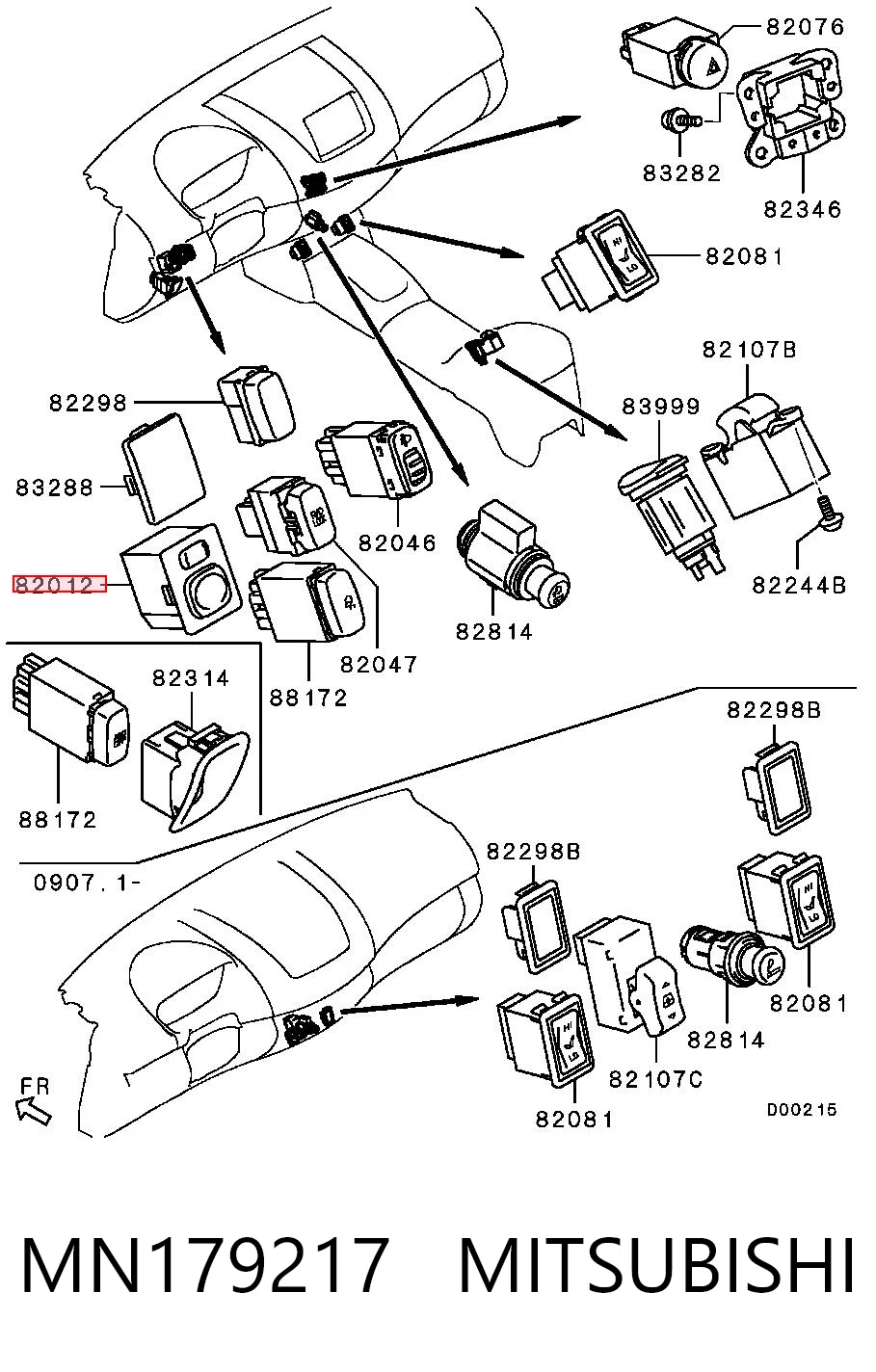 MN179217 Mitsubishi