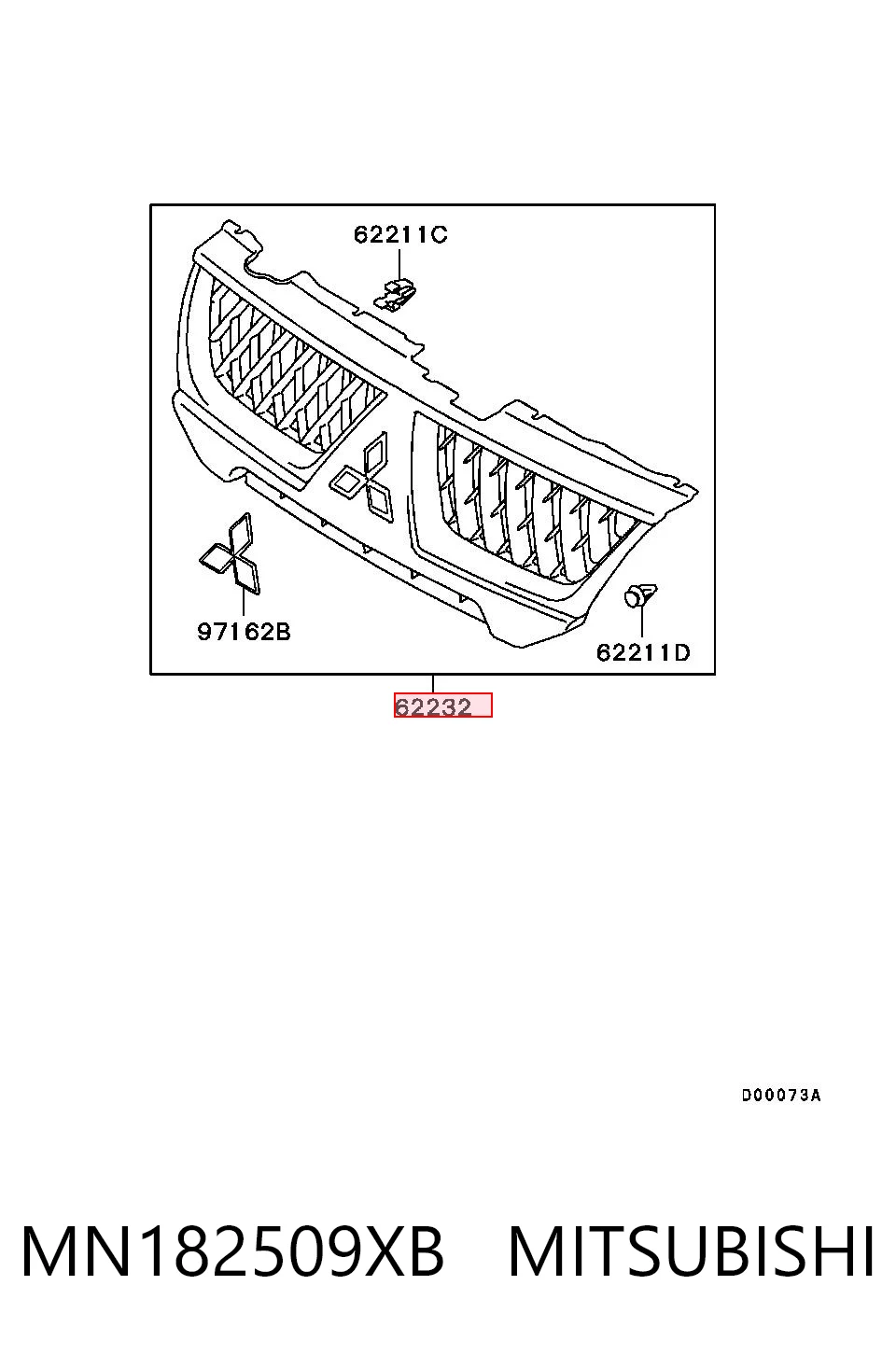 MN182509XB Mitsubishi