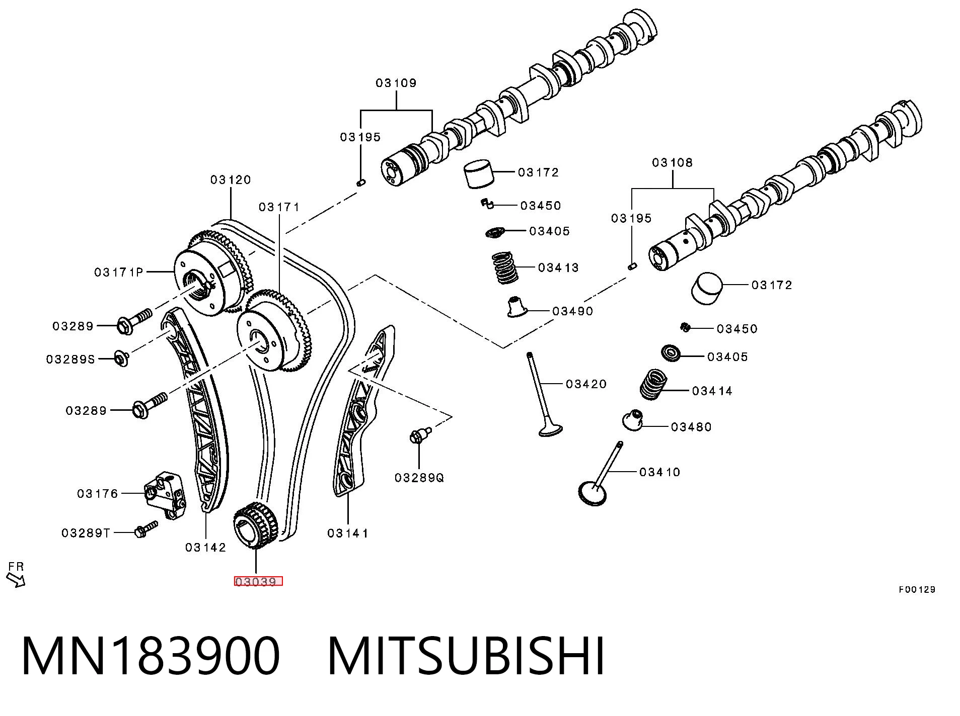 MN183900 Mitsubishi