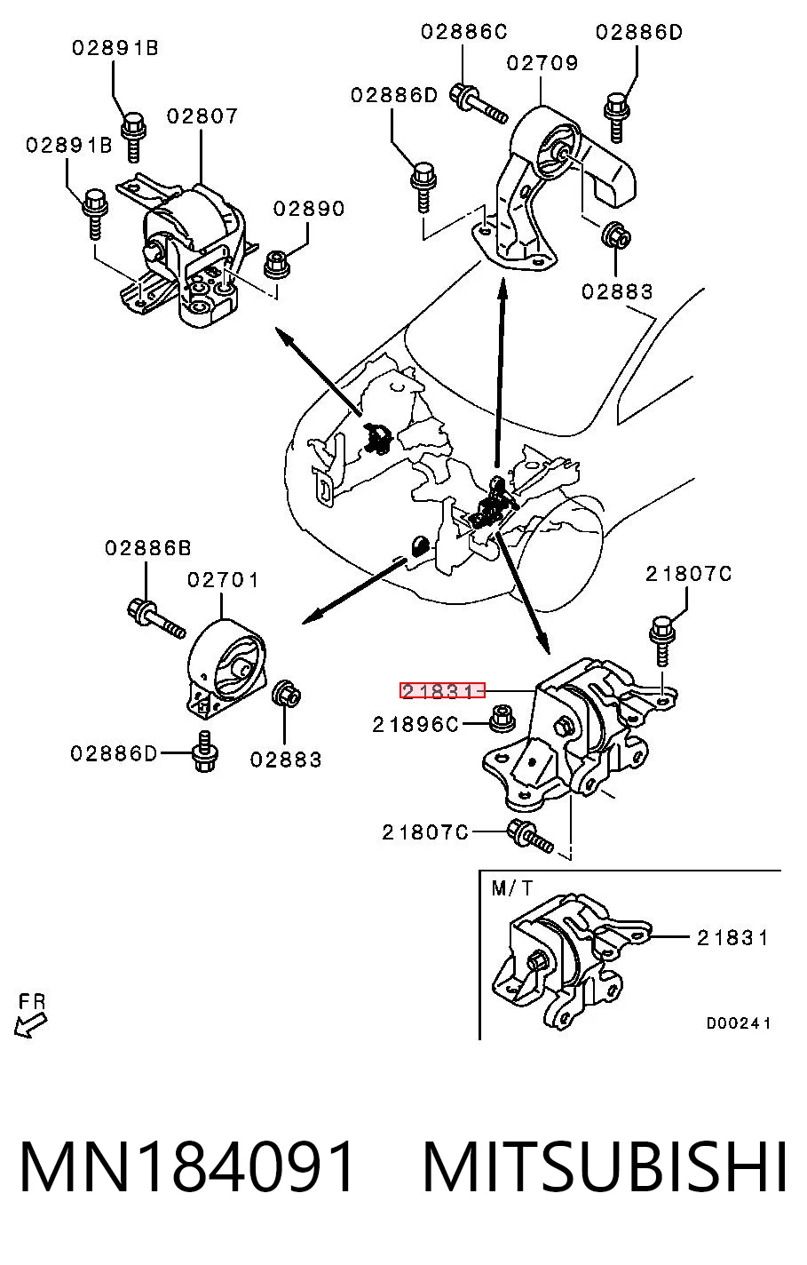 MN184091 Mitsubishi