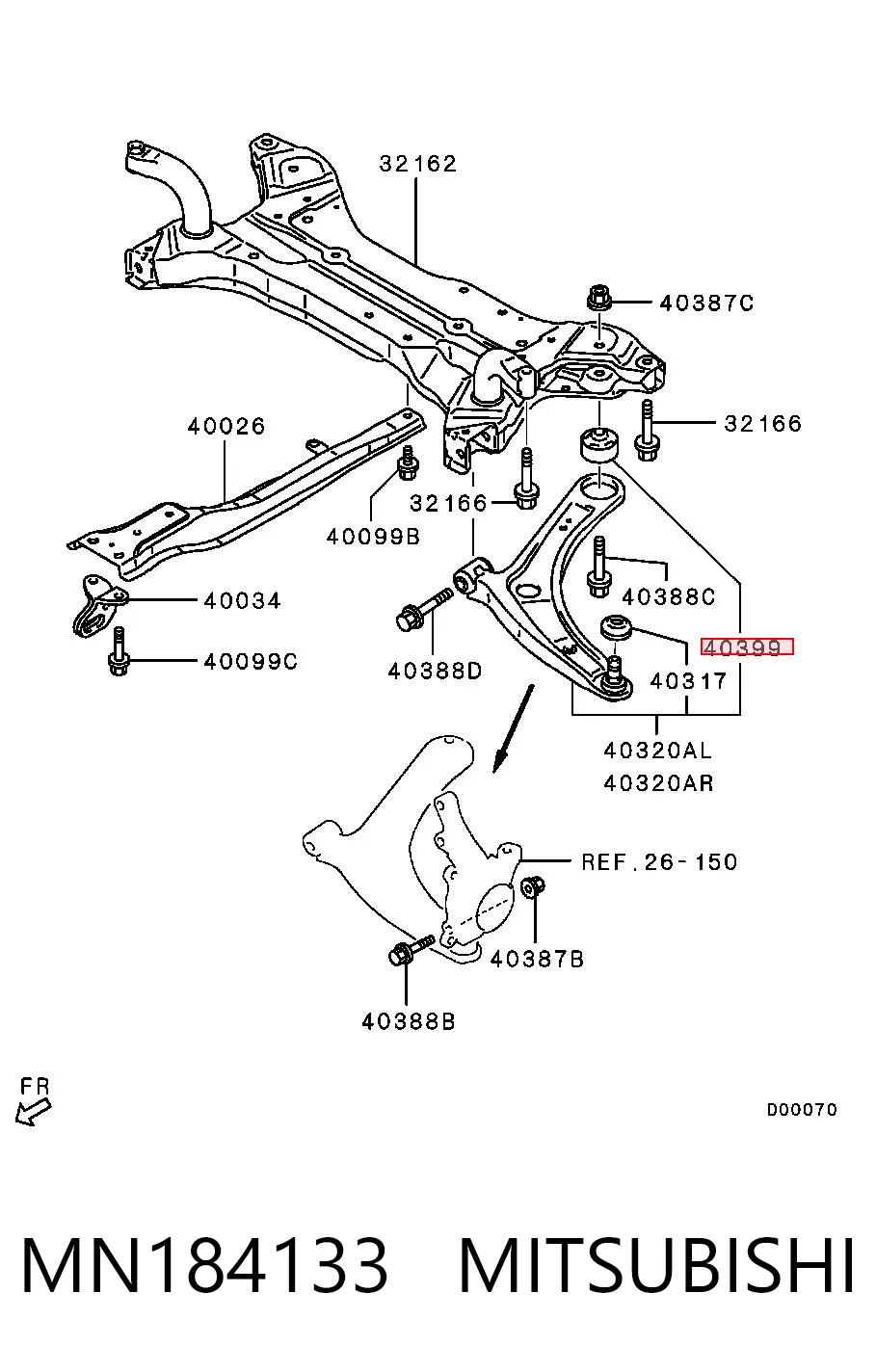 MN184133 Mitsubishi