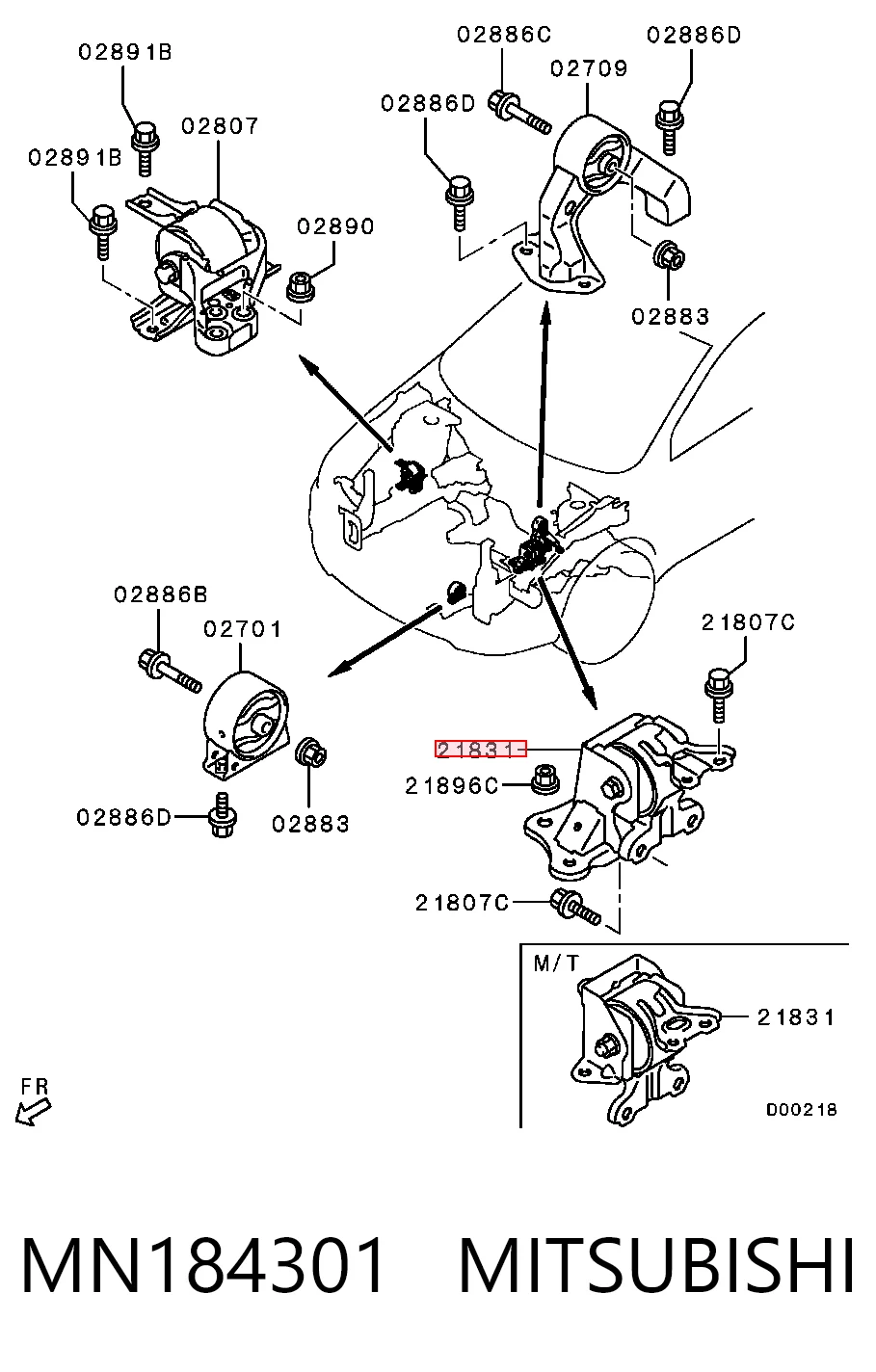 MN184301 Mitsubishi
