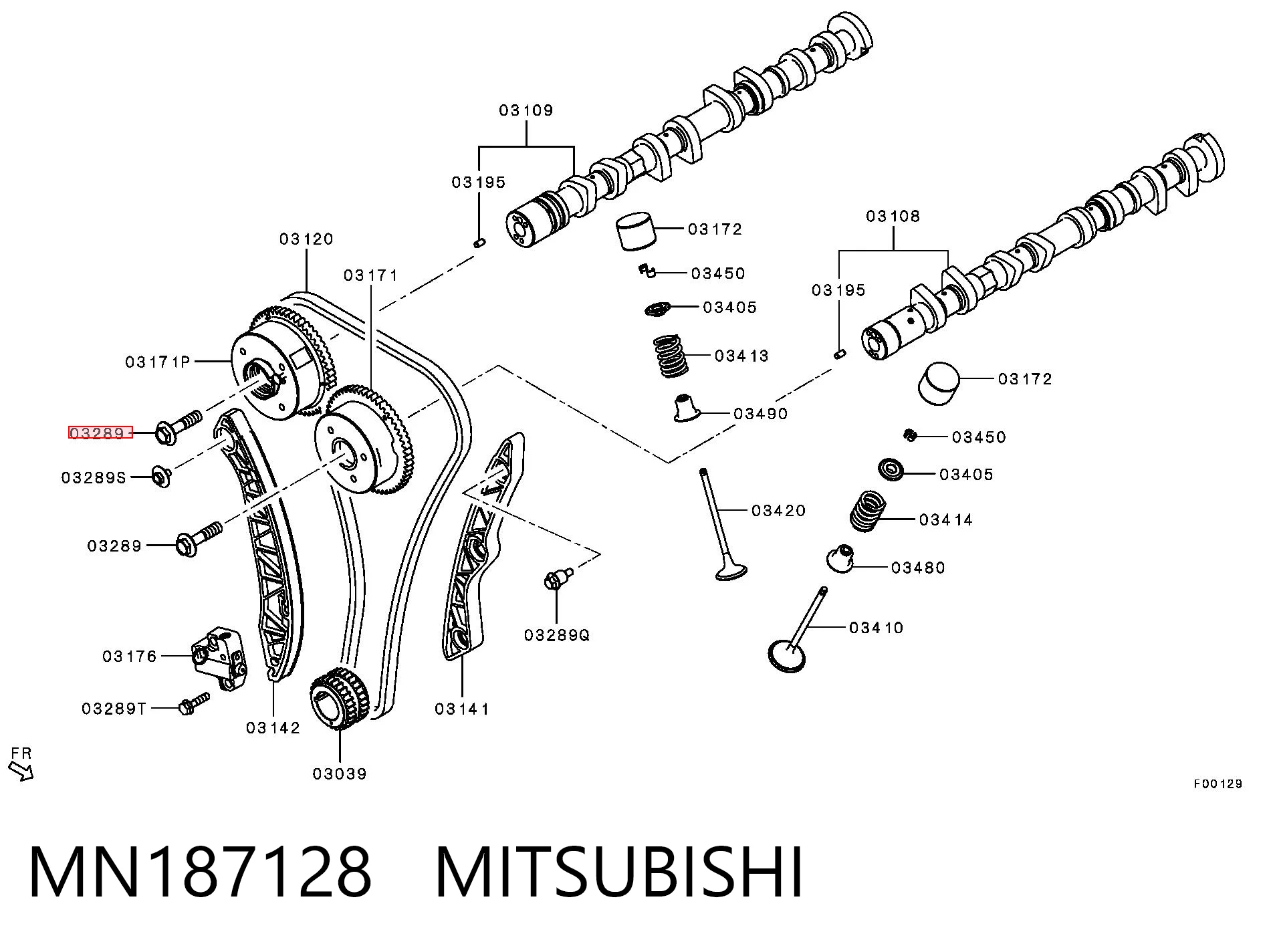 MN187128 Mitsubishi
