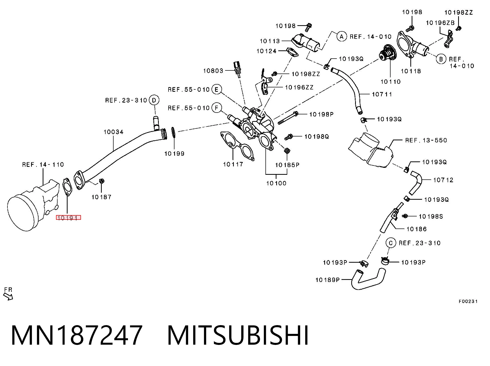 MN187247 Mitsubishi