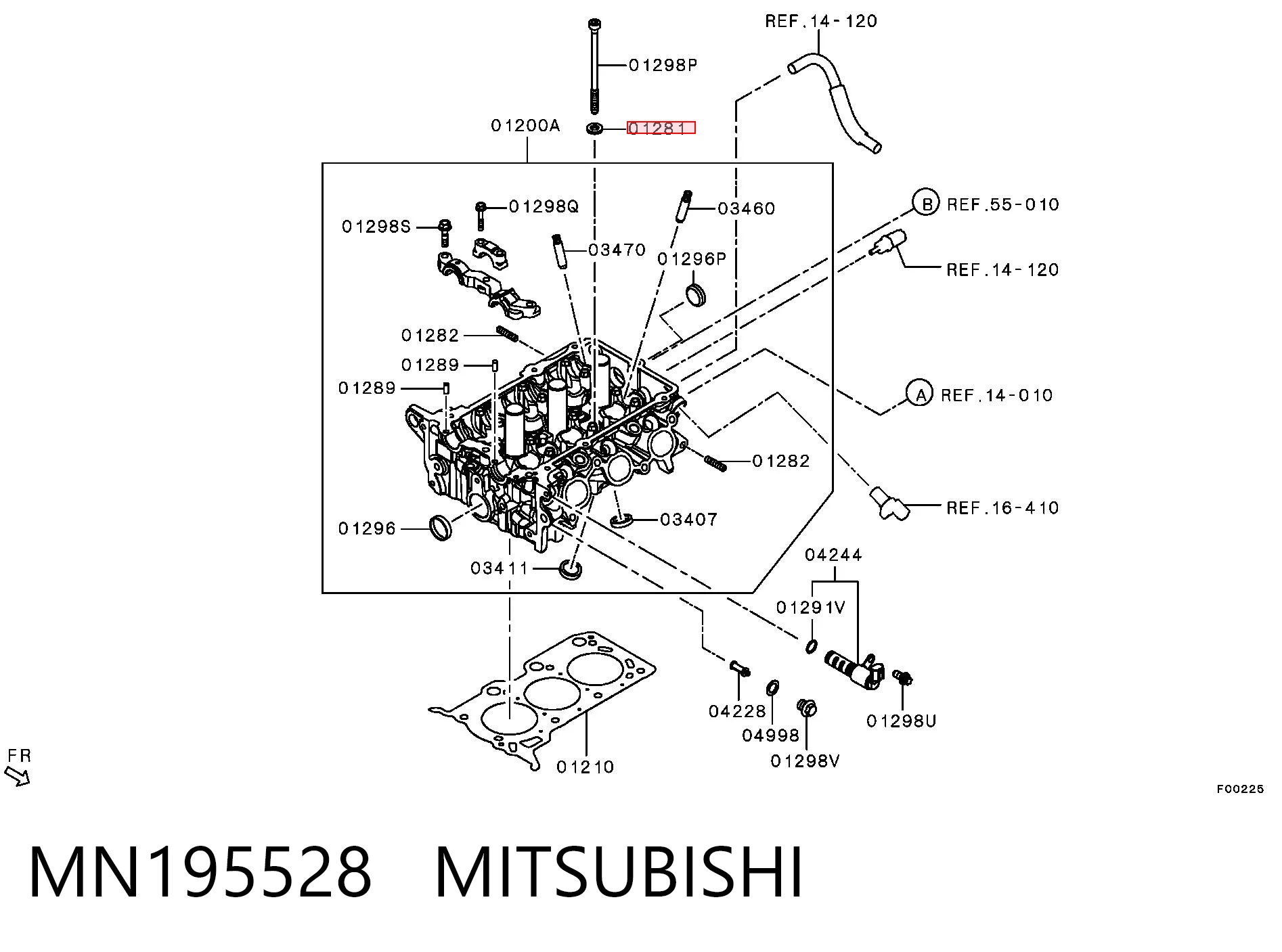 MN195528 Mitsubishi
