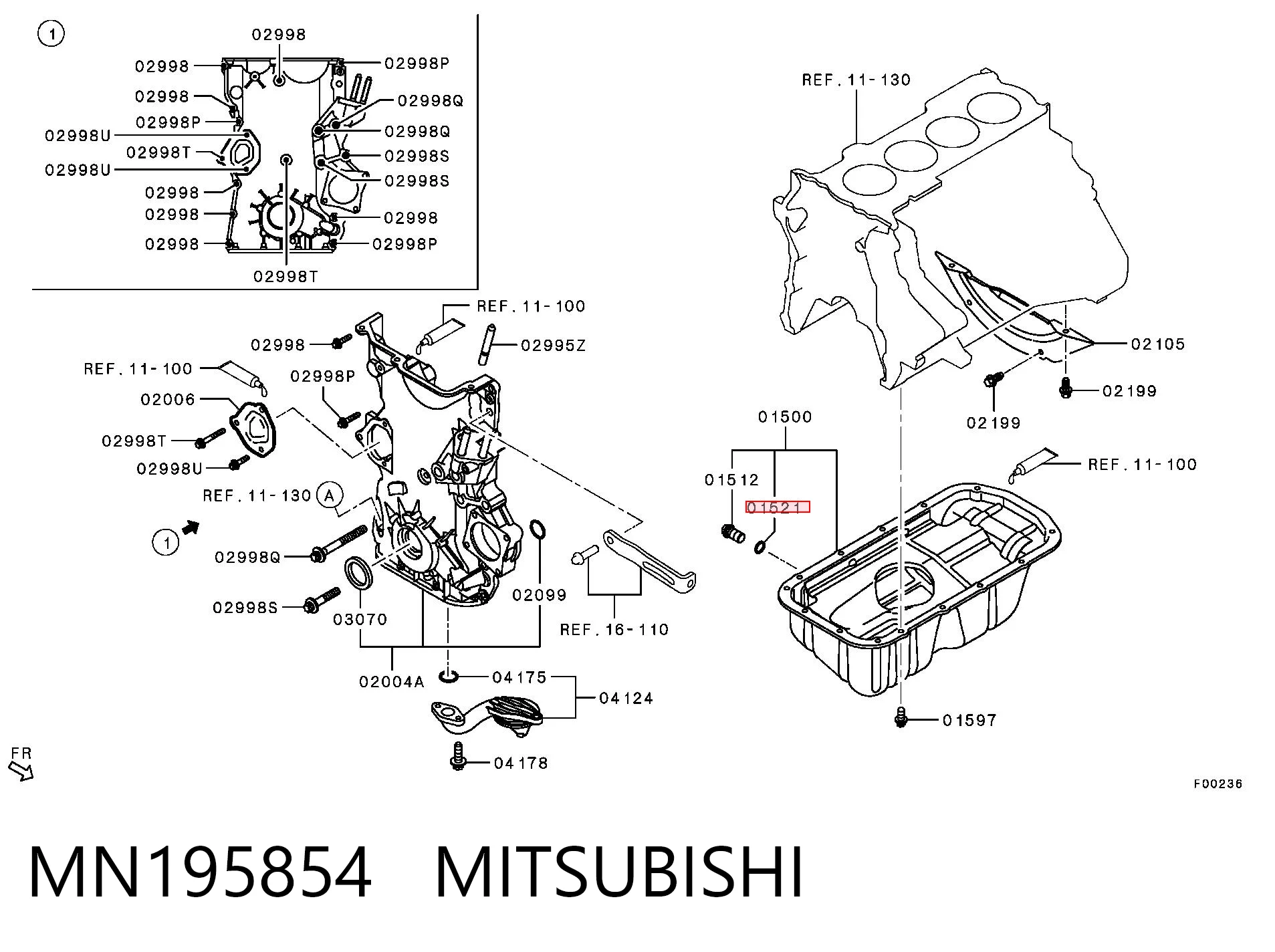 MN195854 Mitsubishi
