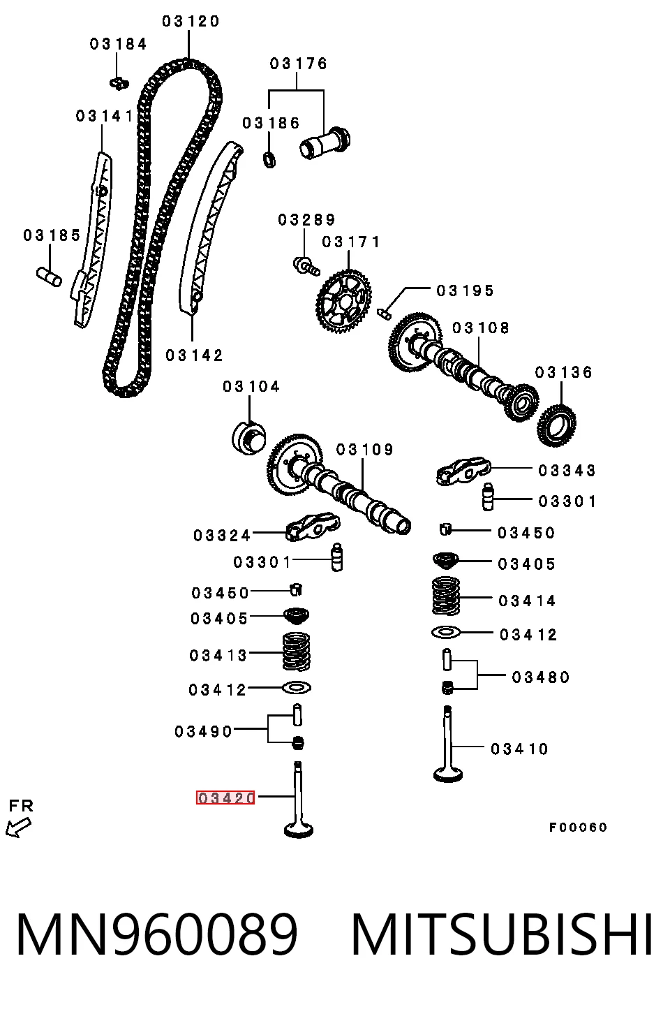 MN960089 Mitsubishi