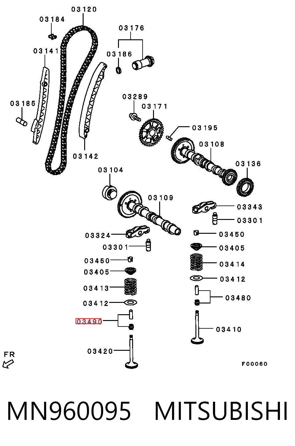 MN960095 Mitsubishi