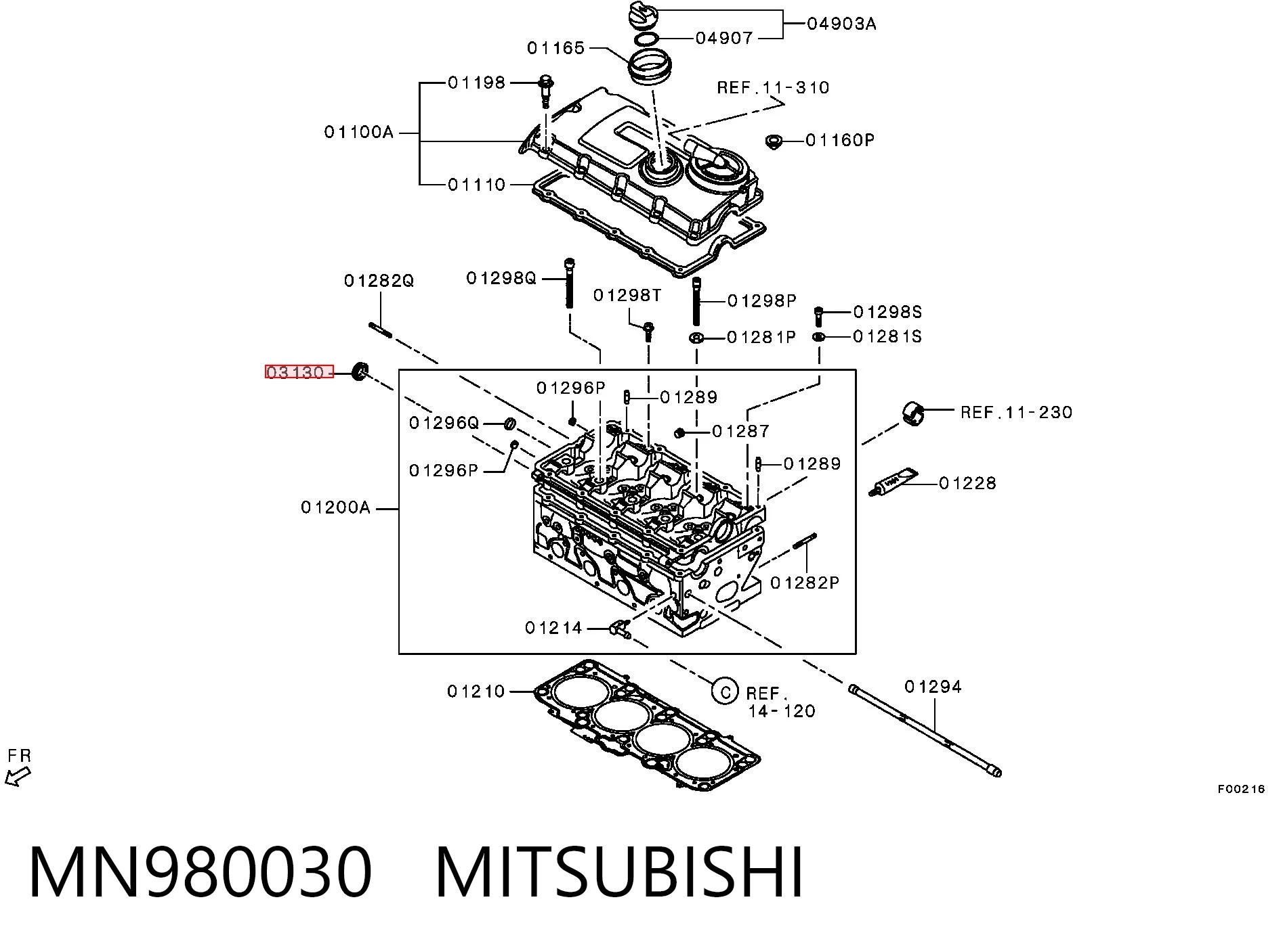 Vedação da árvore distribuidora de motor Volkswagen Polo IV 9N, 9A