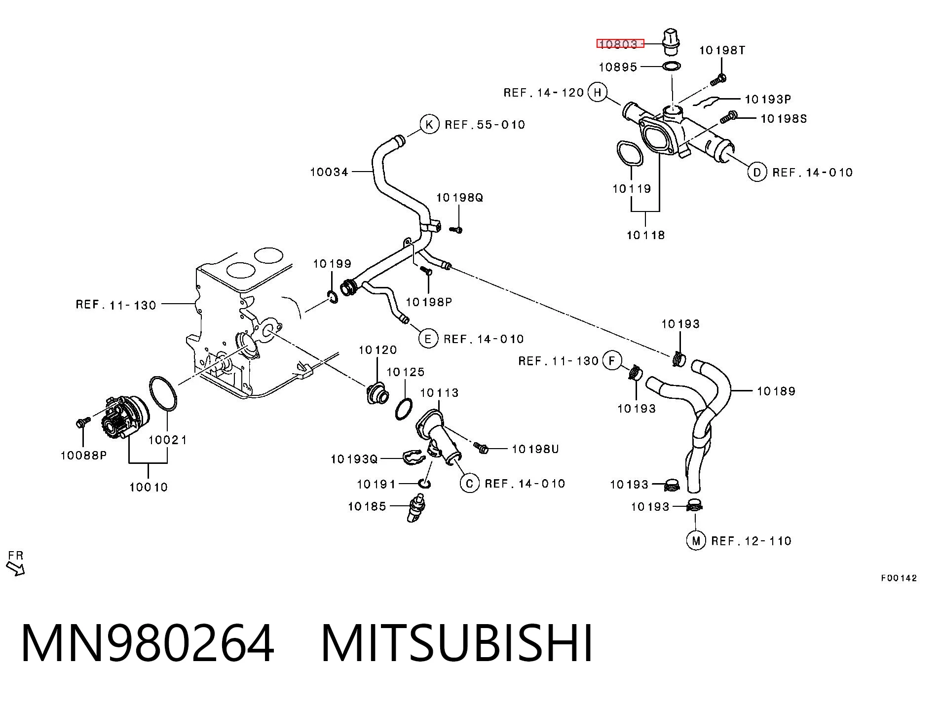 MN980264 Mitsubishi