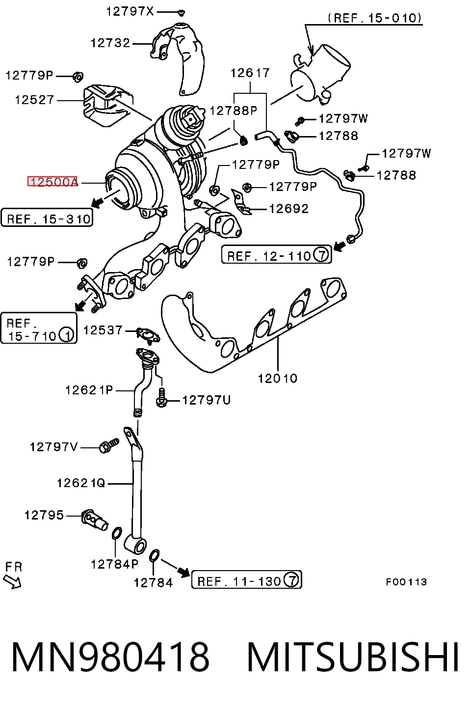 Turbina 8600194 Kamoka