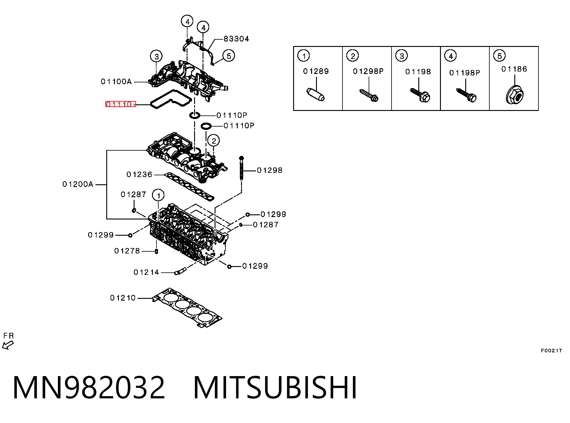 MN982032 Mitsubishi