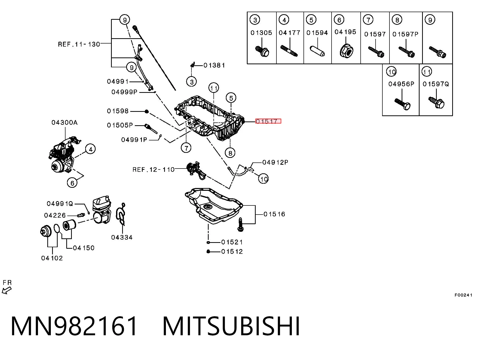 MN982161 Mitsubishi