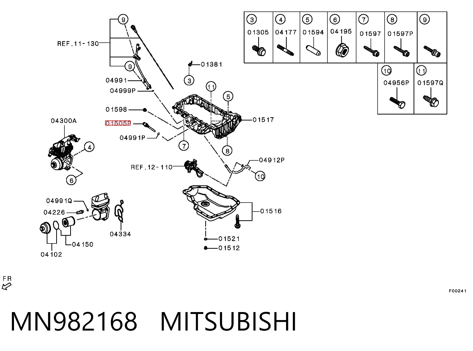 MN982168 Mitsubishi