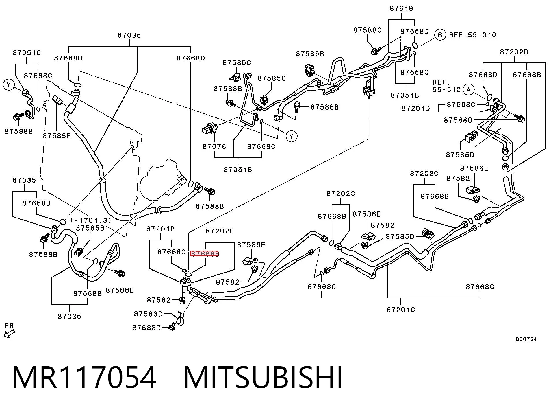 MR117054 Mitsubishi