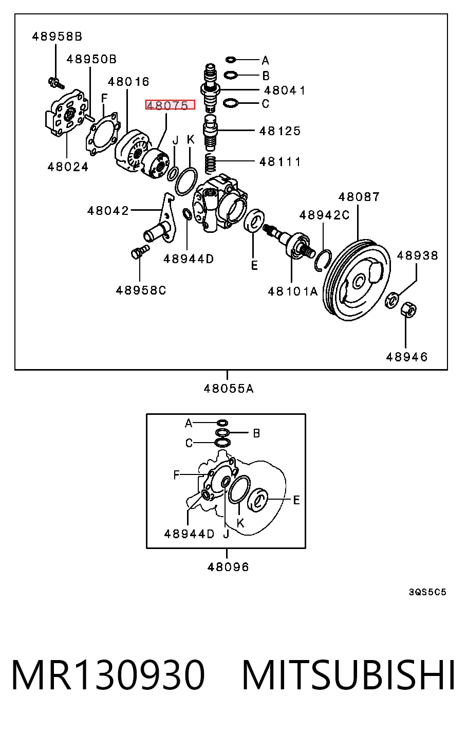 MR130930 Mitsubishi