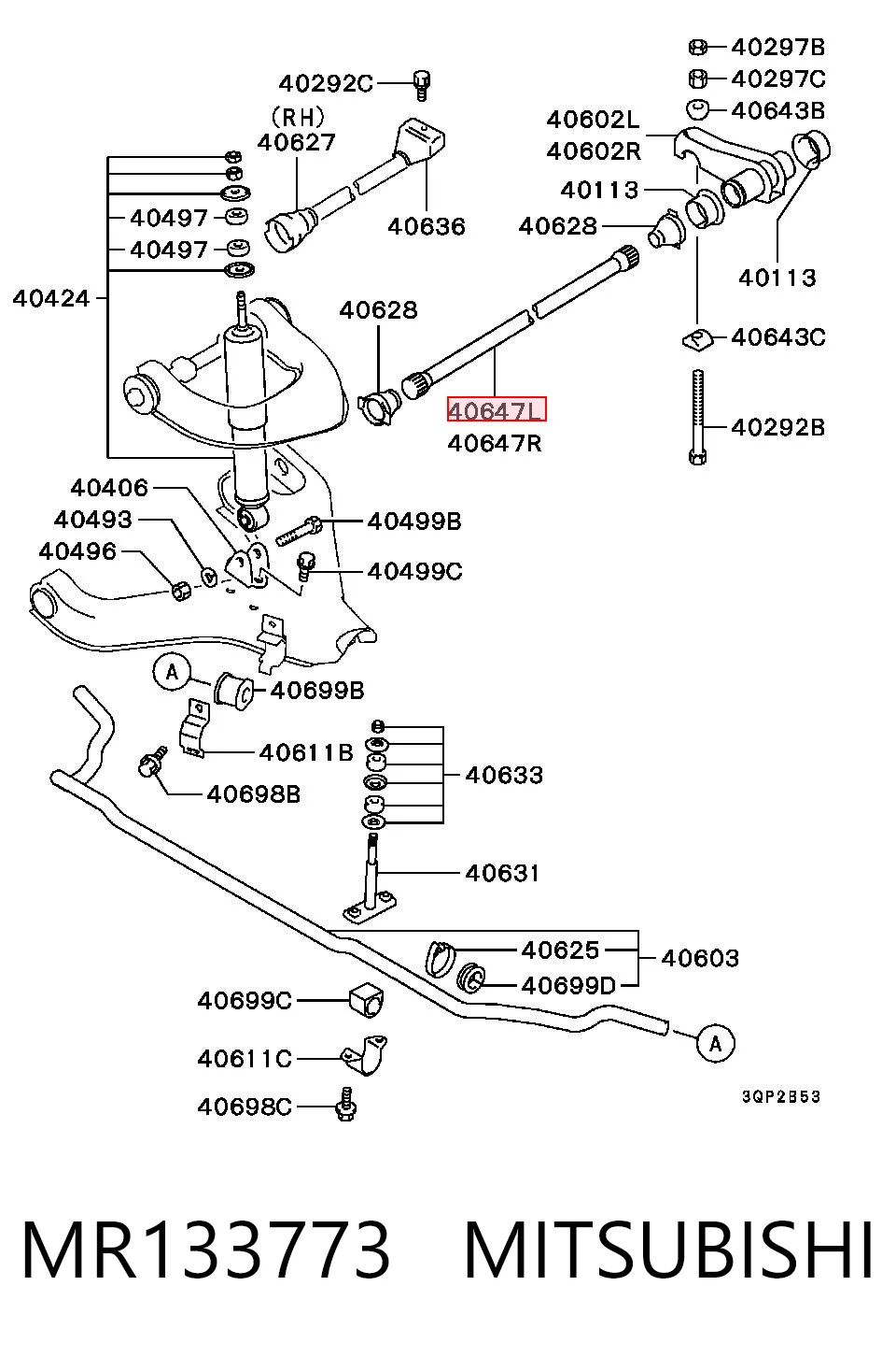 MR133773 Mitsubishi
