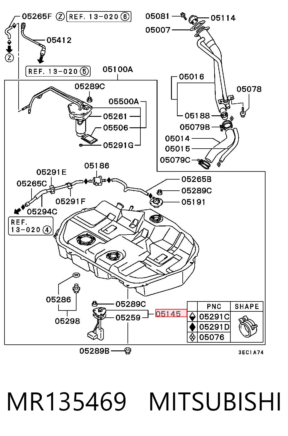 MR135469 Mitsubishi