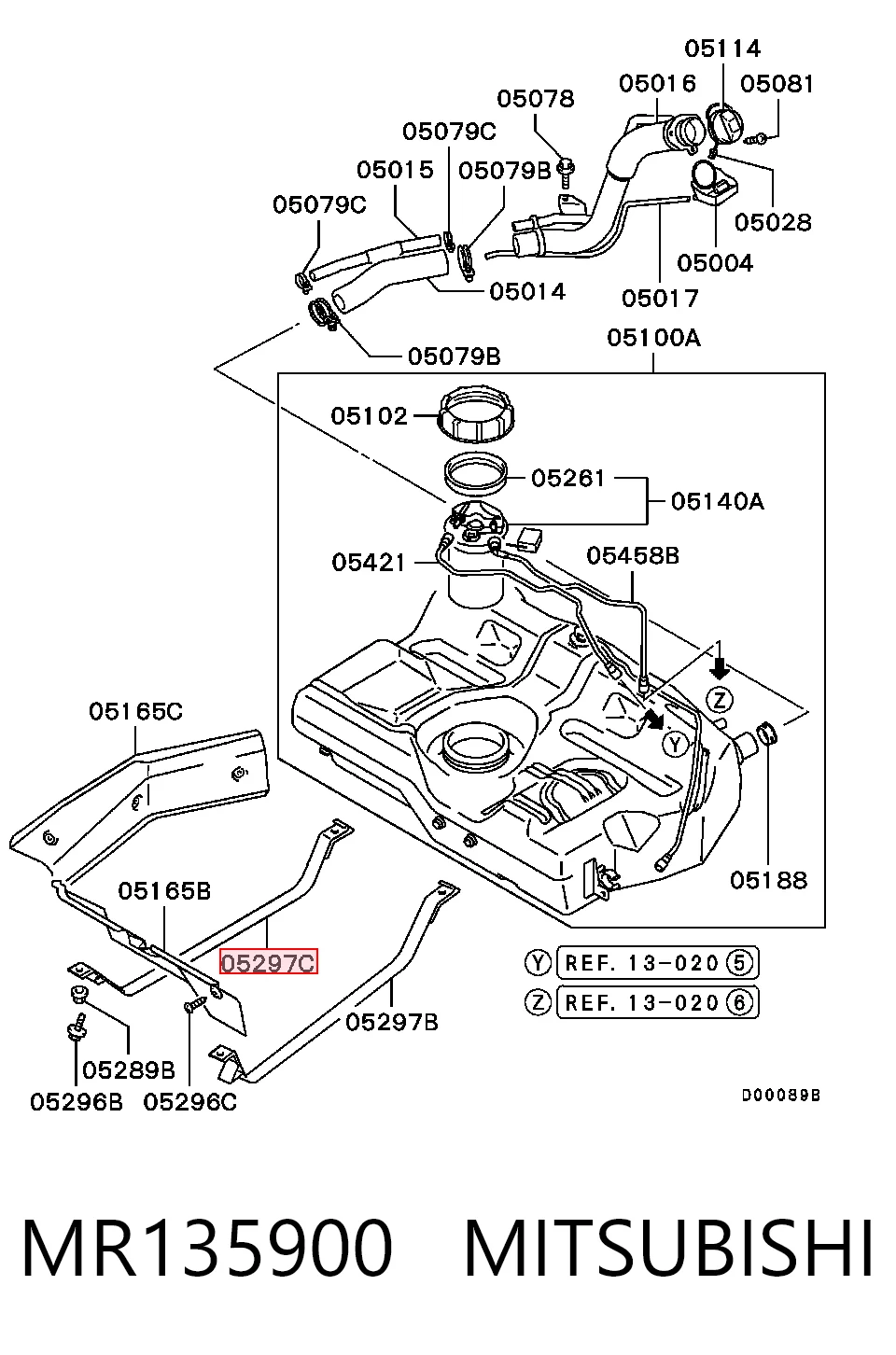 MR135900 Mitsubishi