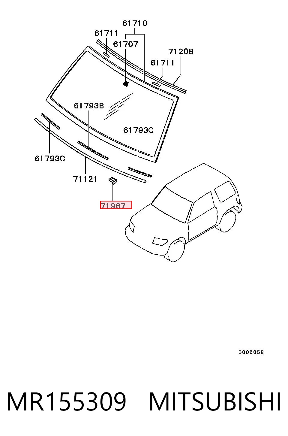 MR155309 Mitsubishi