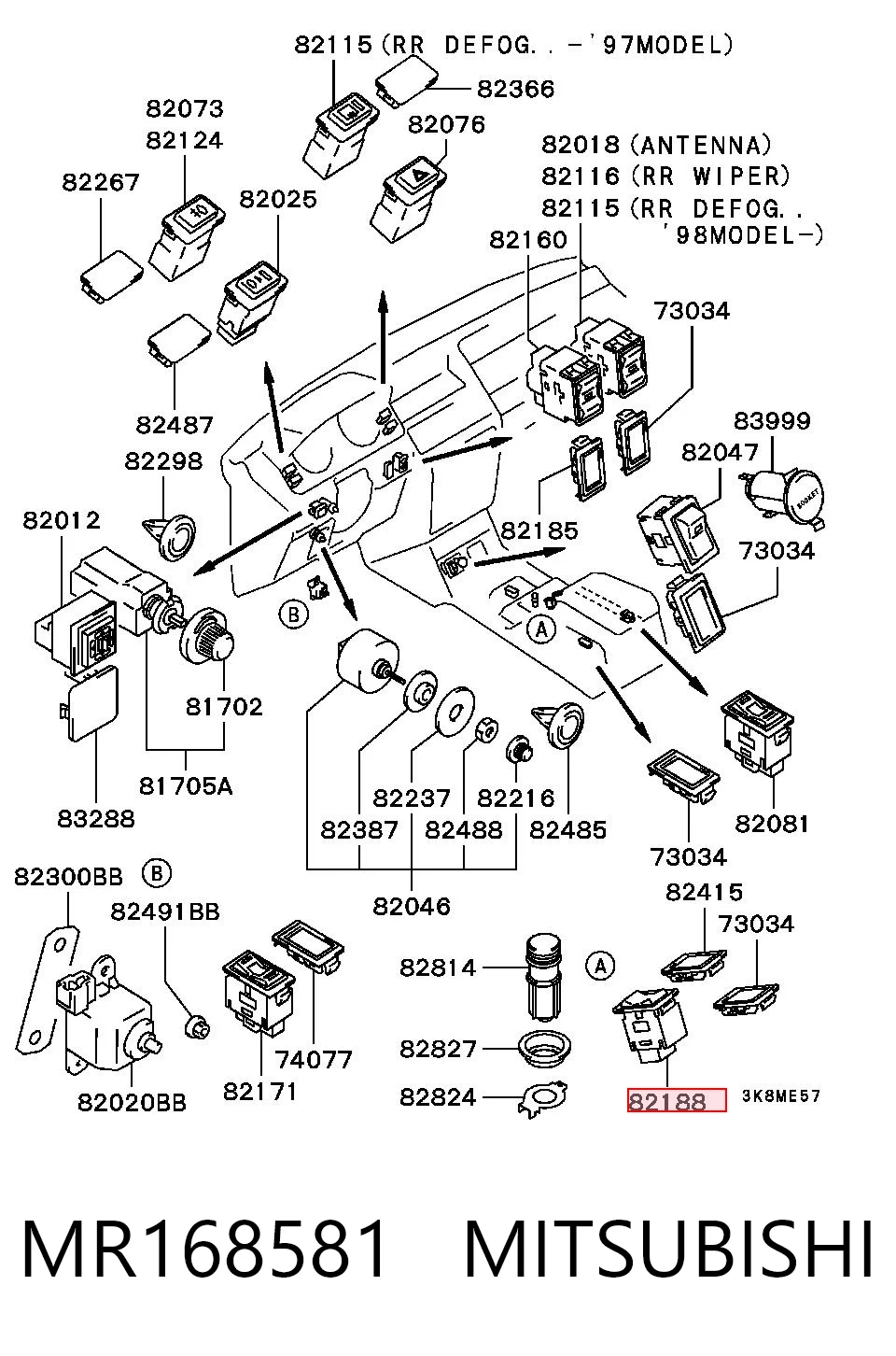 MR168581 Mitsubishi