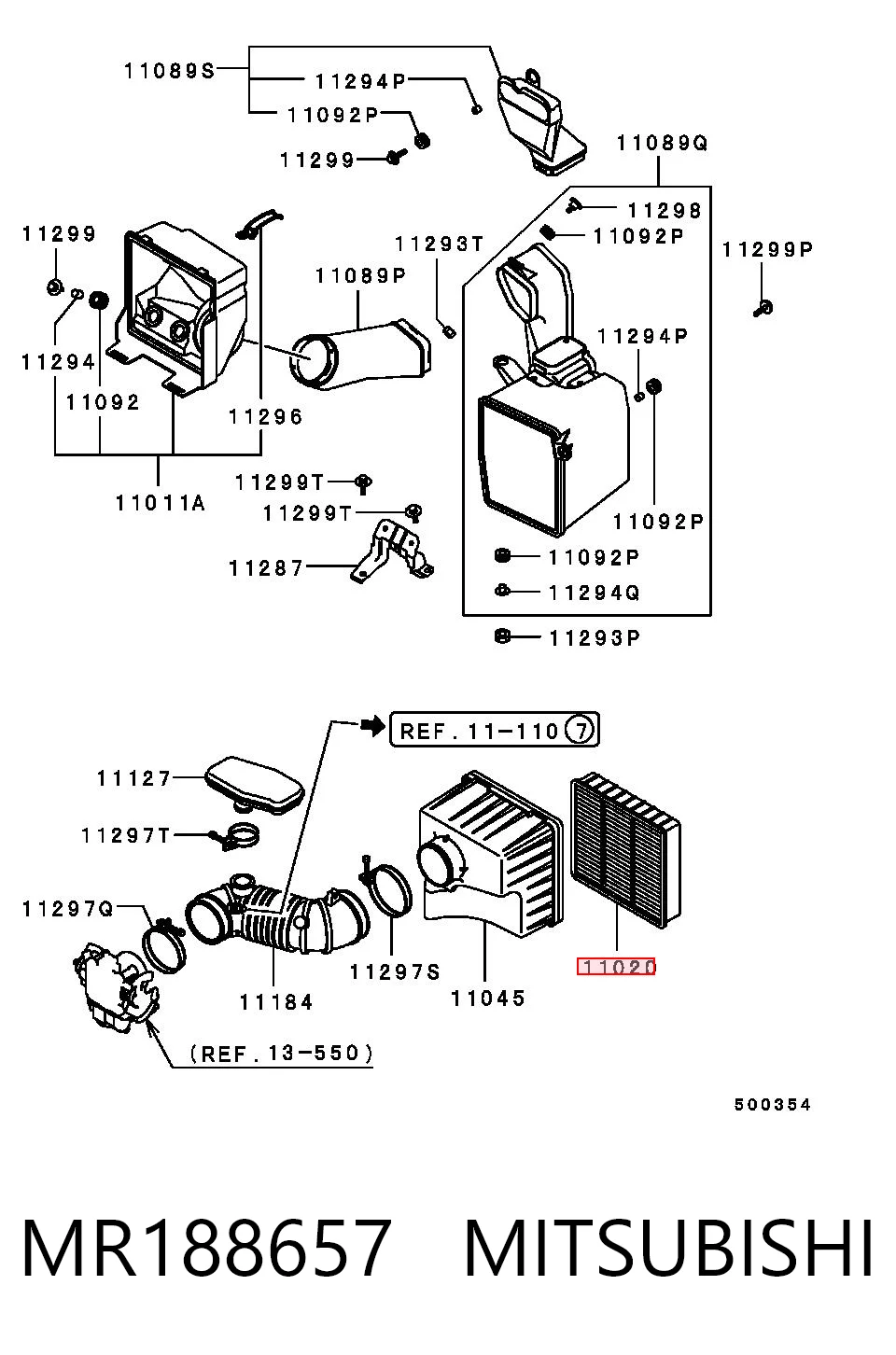  para Mitsubishi Lancer IX (CSA)