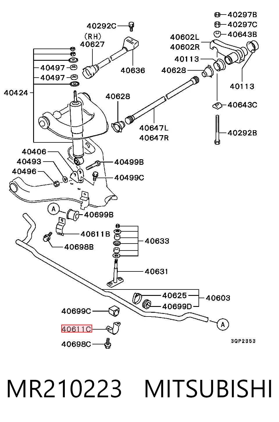 MR210223 Mitsubishi