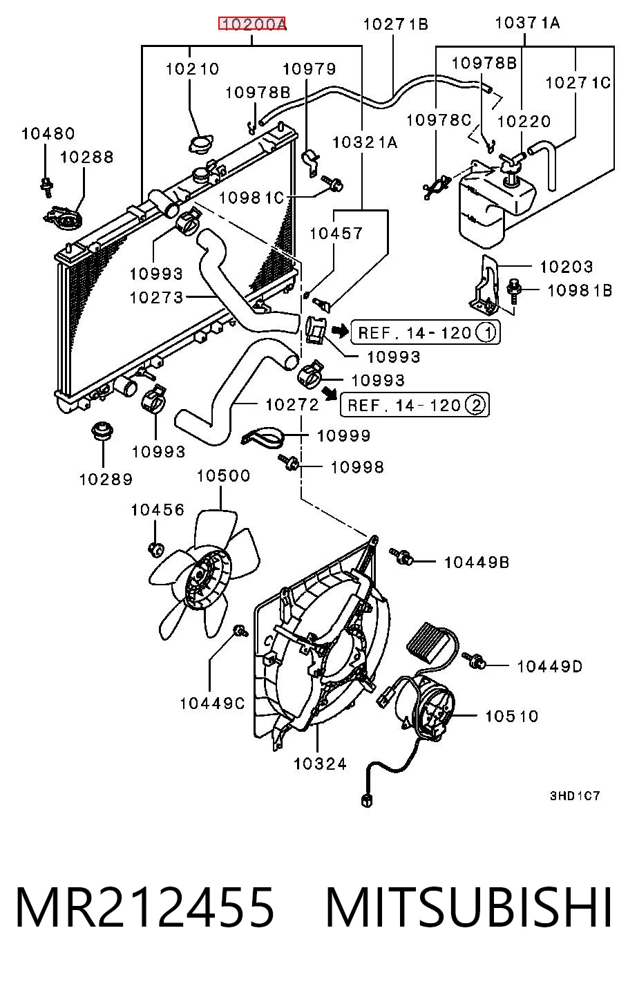 MR212455 Mitsubishi