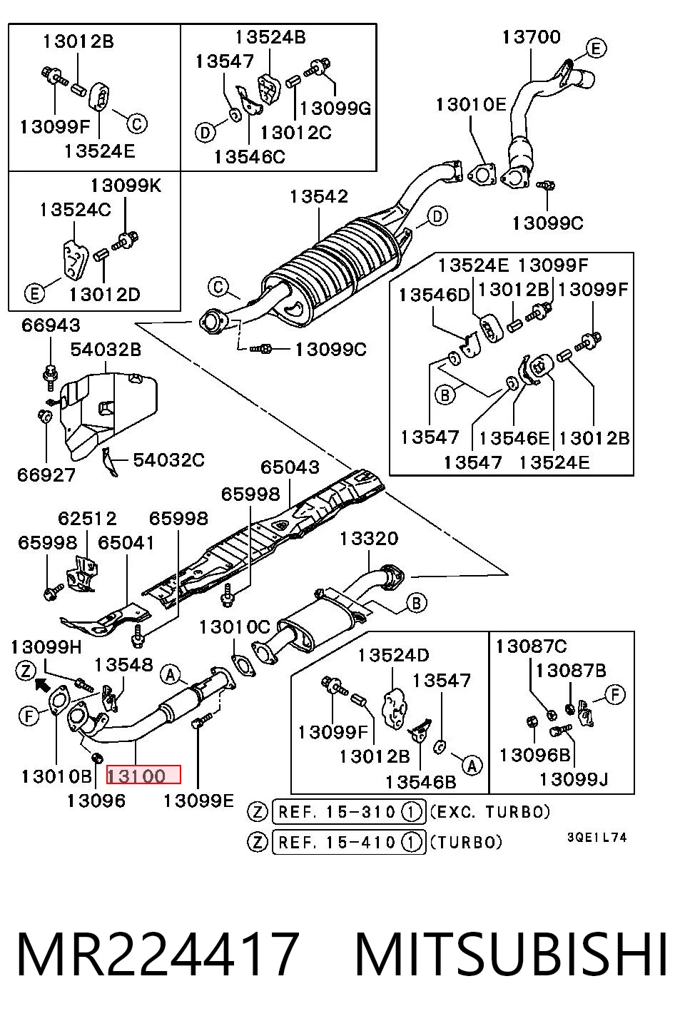 MR224417 Mitsubishi