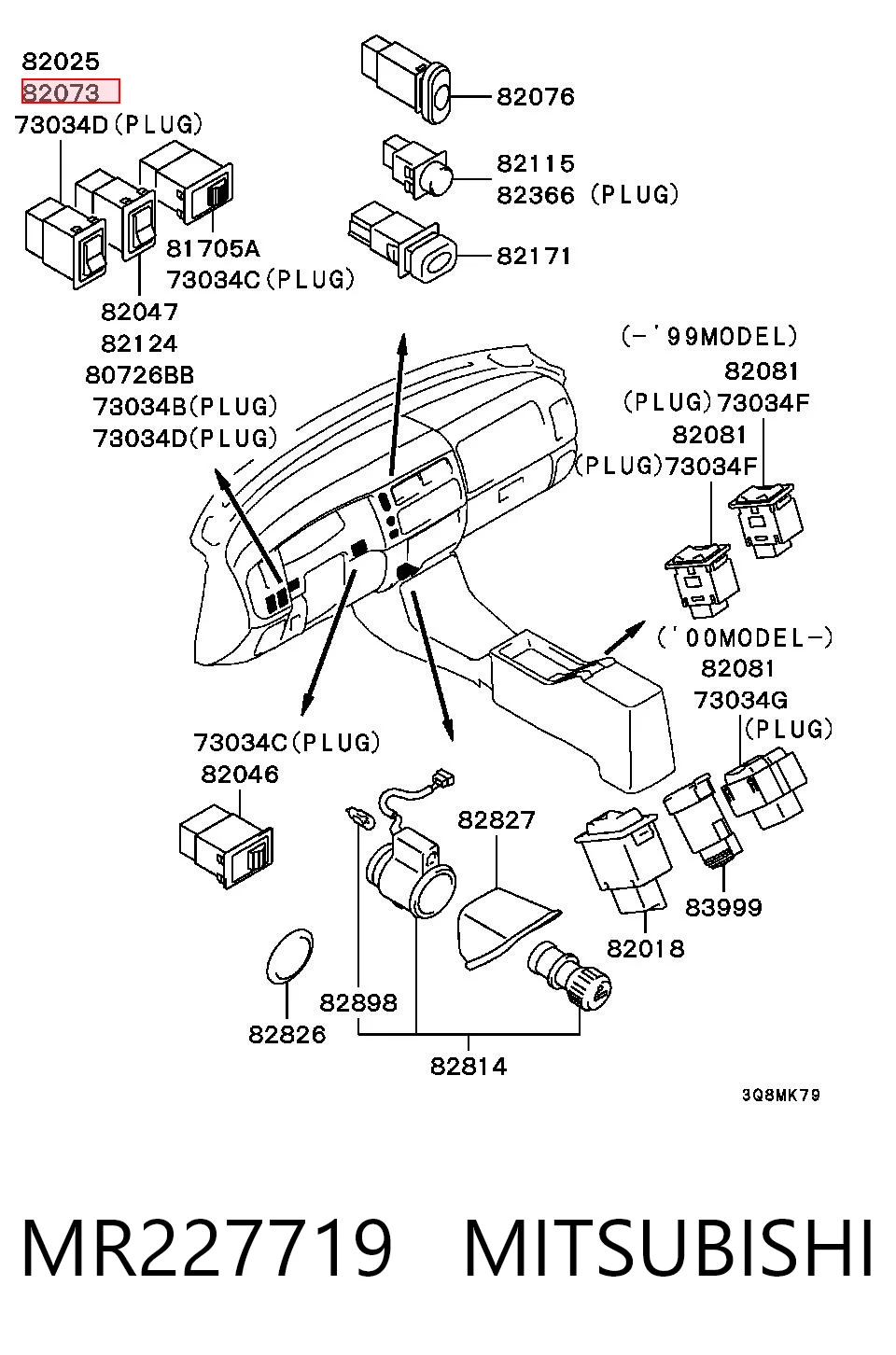 MR227719 Mitsubishi