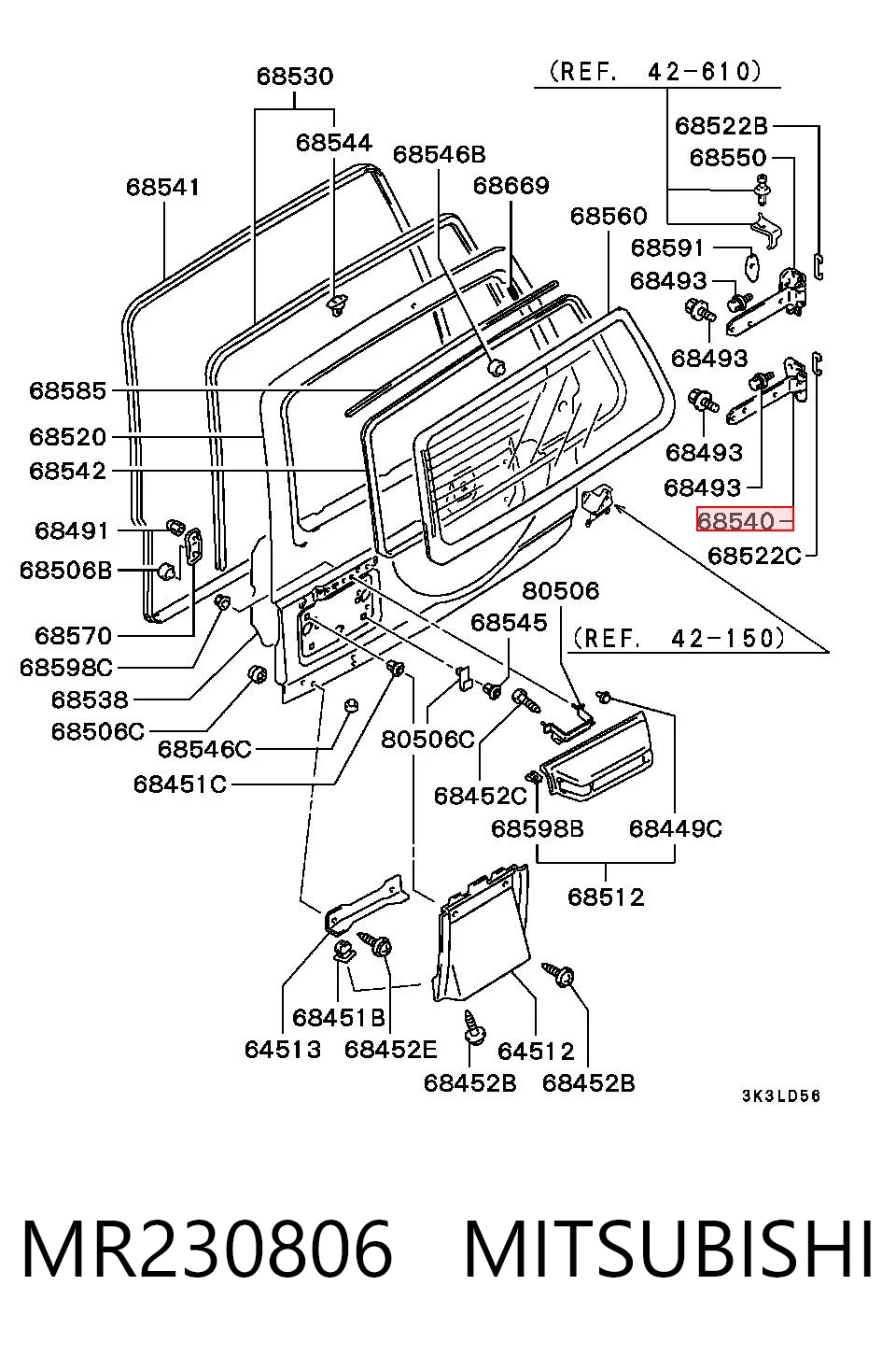 MR230806 Mitsubishi