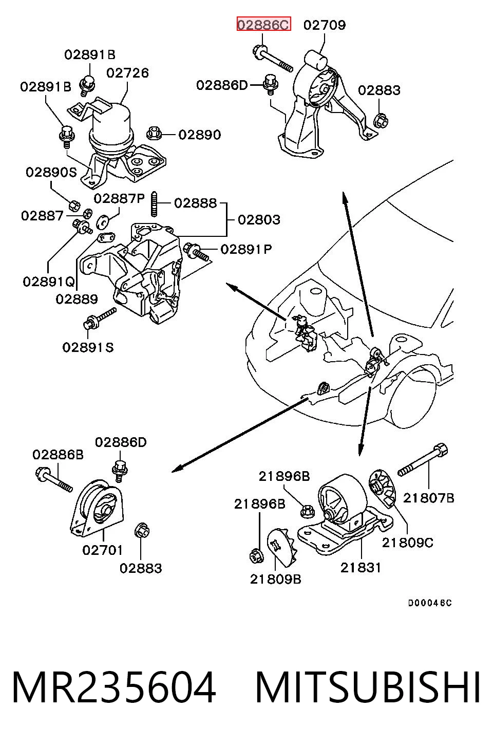 MR235604 Mitsubishi