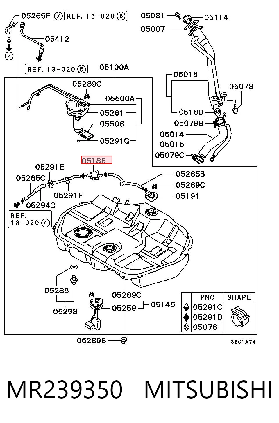MR239350 Mitsubishi