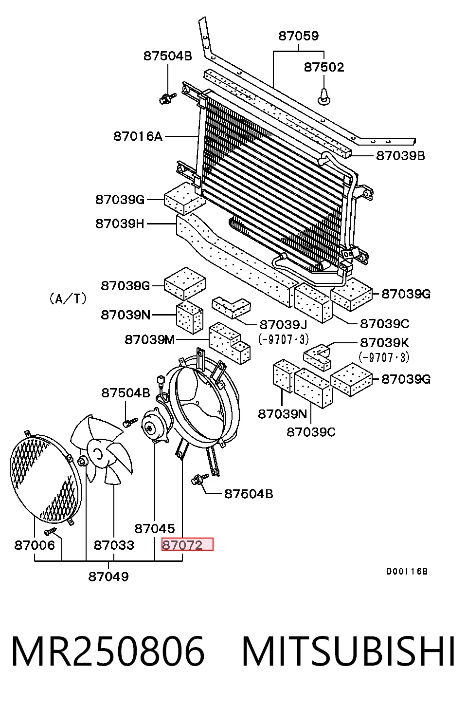 MR250806 Mitsubishi