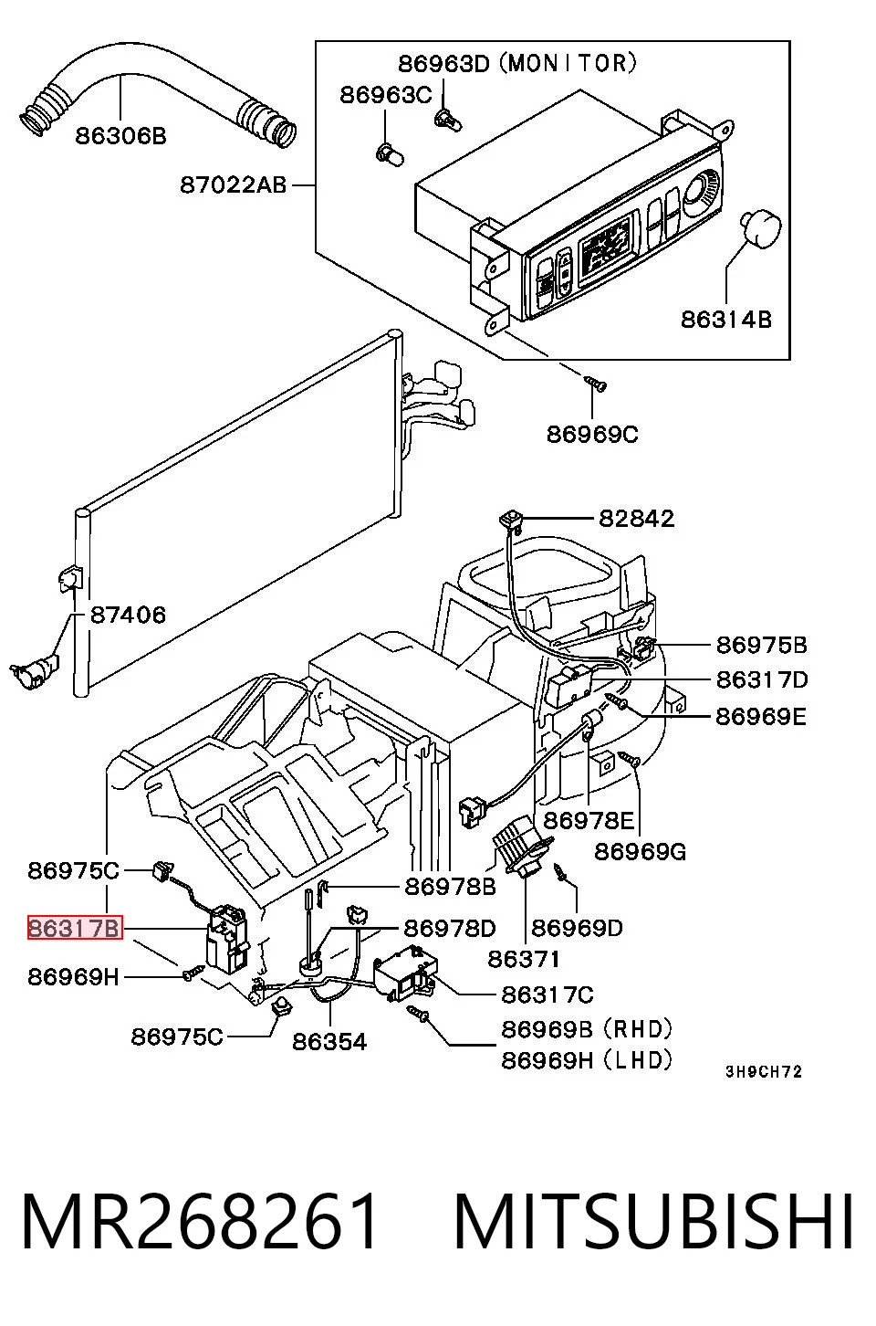 MR268261 Mitsubishi