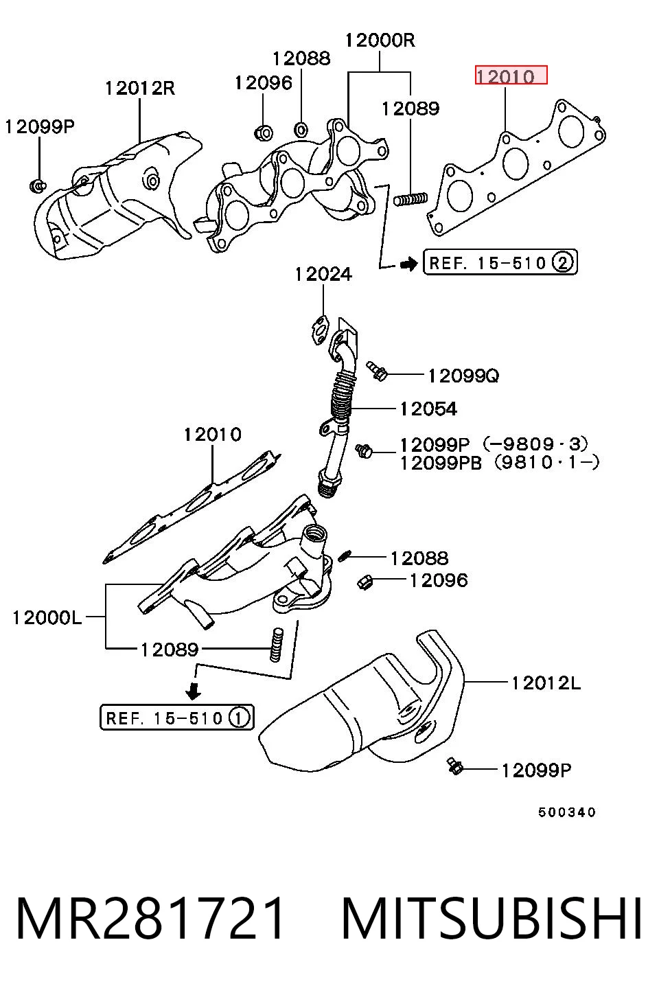 MR281721 Mitsubishi
